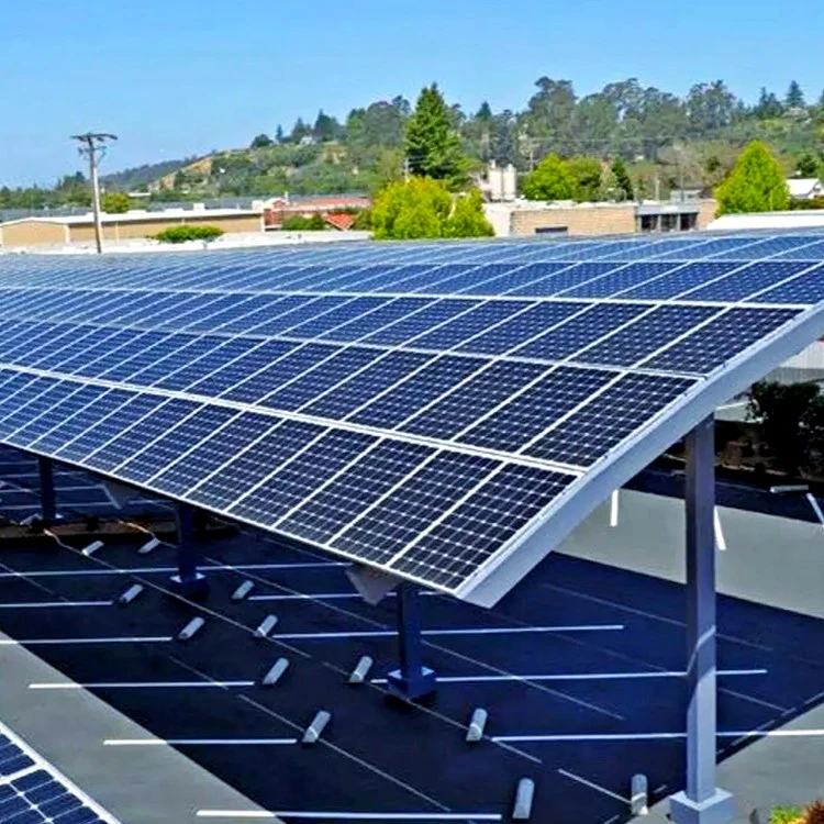 Καμπυλωτή οροφή Φωτοβολταϊκό Carport